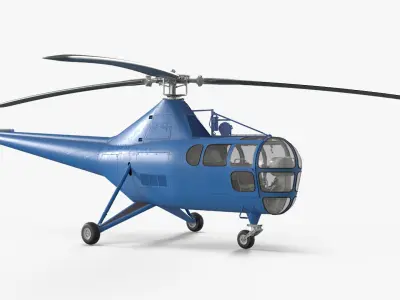  Civilian Multirole Helicopter Blue 