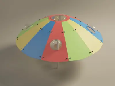 Playground equipment 3D model