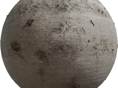 Dirty Dusty Rough Concrete Floor PBR Texture Texture