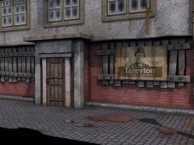 Old London house 3D model