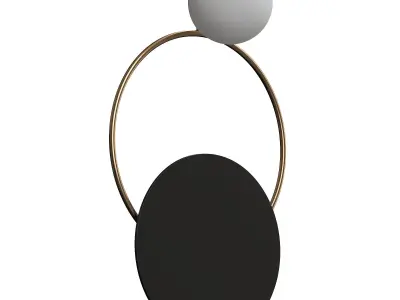  Applique murale GRISK Luxe 3D model