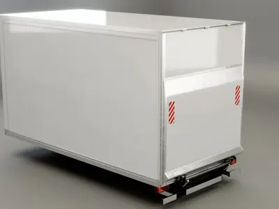  Van Box and Tautliner body PBR Textures 