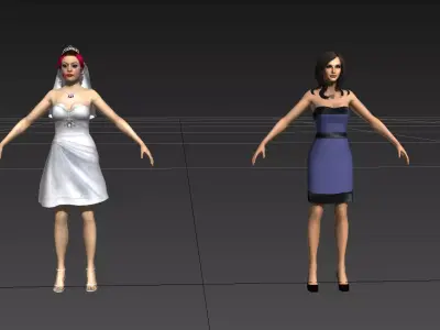 TwinStyle Dames 3D model
