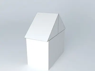 Passage gateway to court Free 3D model