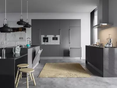 Kitchen Equipment Interior Scene 3D model