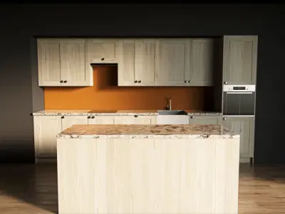 34-Kitchen10 texture 3 3D model
