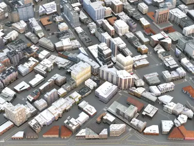 City 115 Low-poly 3D model