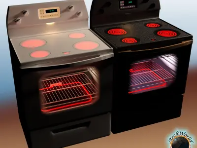 Electric Stove 3D model