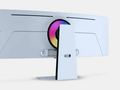 49 Inch Odyssey OLED G9 G95SD DQHD 240Hz Gaming Monitor 1 3D model