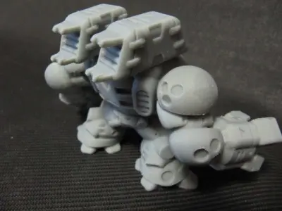 CHIBI-TECH SD - BOOSTER 3 3D print model