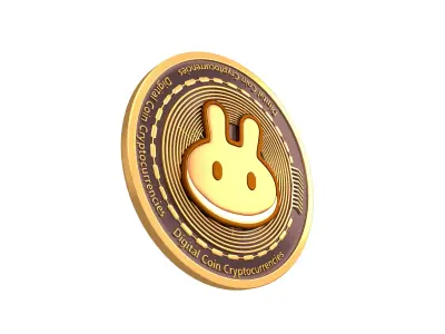 PancakeSwap Coin v3 001 3D model