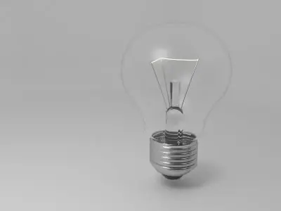 Lamp light Free 3D model