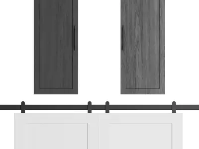 crownlab Sliding doors 3D model