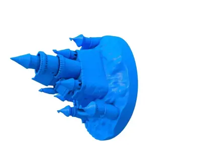 sand castle - sand castle stl - castle - castle stl 3D print model