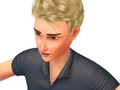 Cartoon Low Poly Style Avatar 013 Low-poly 3D model