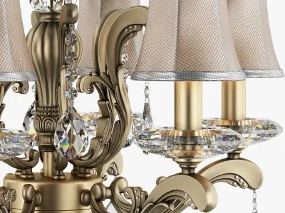 699068 Battitura Osgona Chandelier 3D model