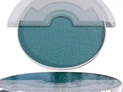 SWIMMING POOL NO93 A 3D model