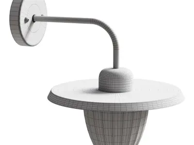 Lamp for home and street Melman 3D model
