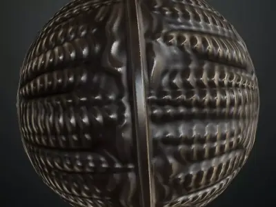 Sci-Fi Hose PBR Seamless Texture