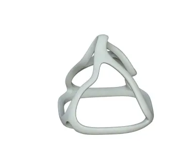 SciFi Cube Object No 62463 Low Poly Shape Low-poly 3D model