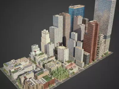 City District C2-A40 3D model