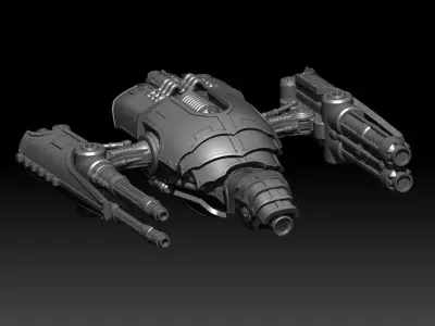 Scout Titan Upgrade Set 3D print model