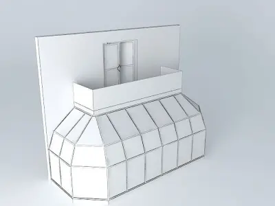 Eco house Free 3D model