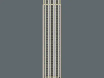 Empire State Building 3D print model