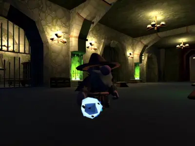 Royal Dungeon Free low-poly 3D model