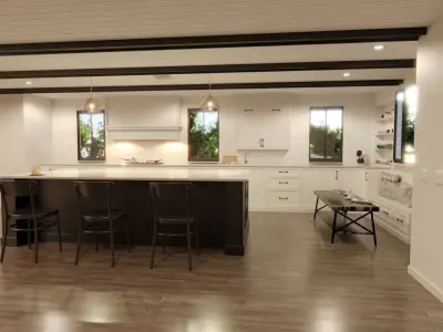  Transitional Kitchen  3D model