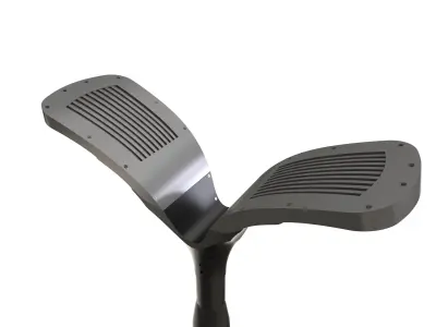 Exterior street light 6 3D model