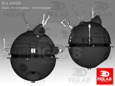 IT-0 INTERROGATOR DROID 3D model