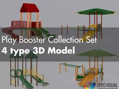 Play Booster Set 3D Model Pack