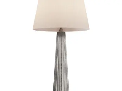 Fluted Spire Large Table Lamp 3D model