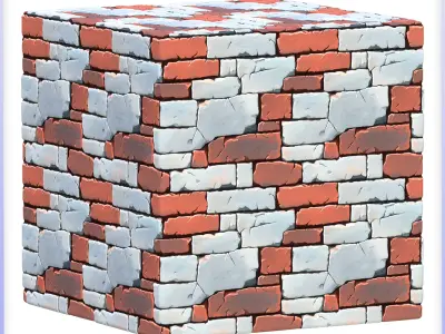 Stylized Wall Seamless Texture Texture 87