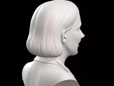 Millie Bobby Brown Bust 3D print model