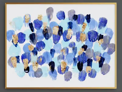 Impero Framed Painting Print 3D model