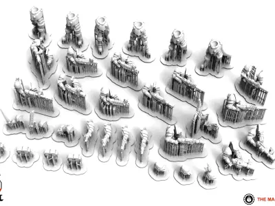 Feudal Guard - Elite infantry 3D print model