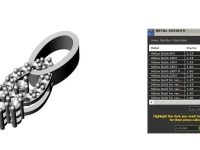 Half set 0012 3D print model