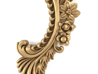 classic mirror 01 3D model