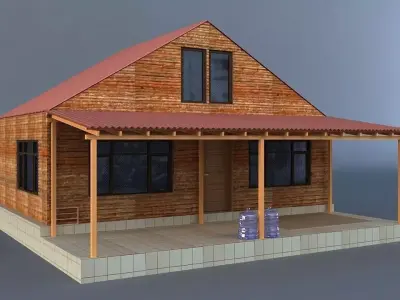 The Garden House - Cottage 3D model