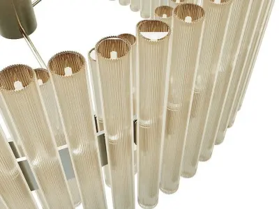 Aurora 2 Tier Xxl Chandelier 3D model