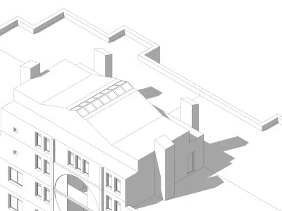 Soviet Serial Panel House 3D model