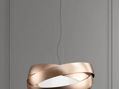 SISO 1 pendant light with name 3D model