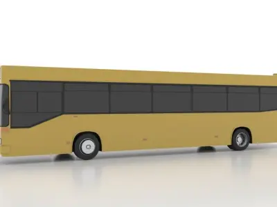 MAN A60 SL232 MANAS Low Low-poly 3D model