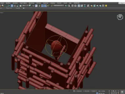 Farrah Wall Sconce Low-poly 3D model