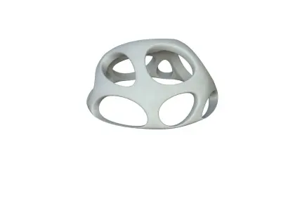 SciFi Cube Object No 52257 Low Poly Shape Low-poly 3D model
