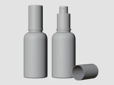 A bottle of perfume 3D model