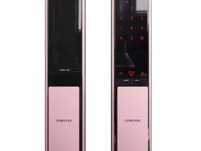 Samsung Push and Pull Lock SHP-DP738 3D model