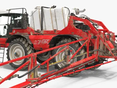  Agrifac Condor 5 Self-Propelled Crop Sprayer Red 
